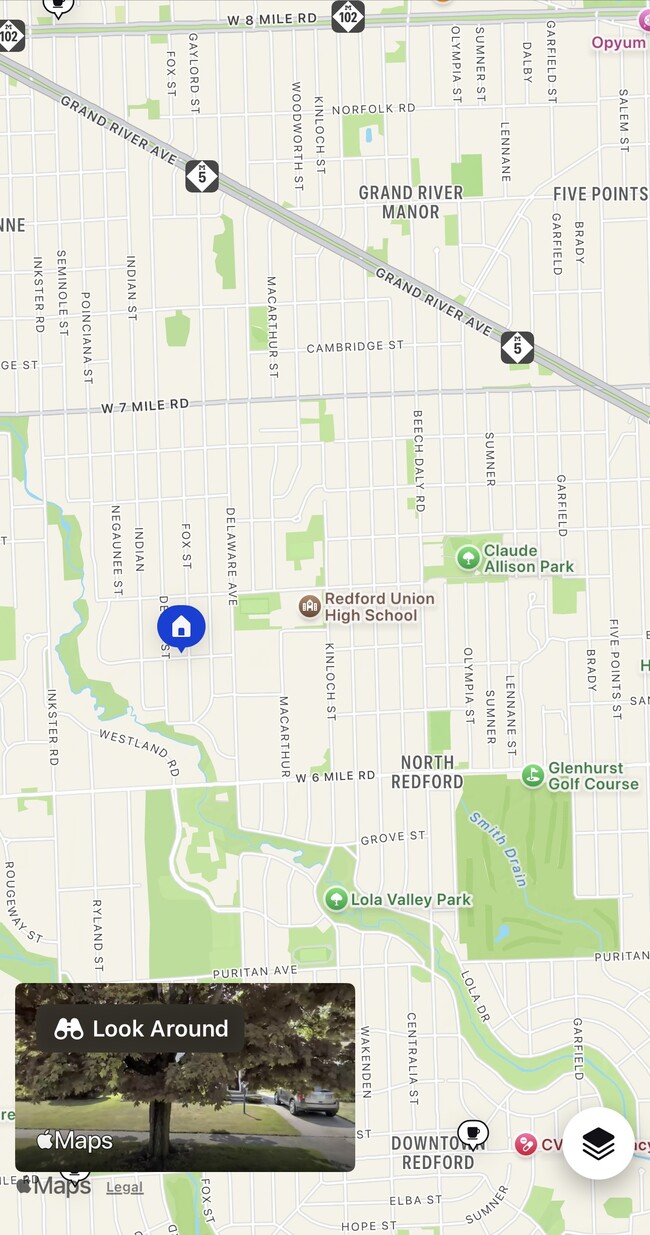 17611 Fox in Redford, MI - Foto de edificio - Building Photo