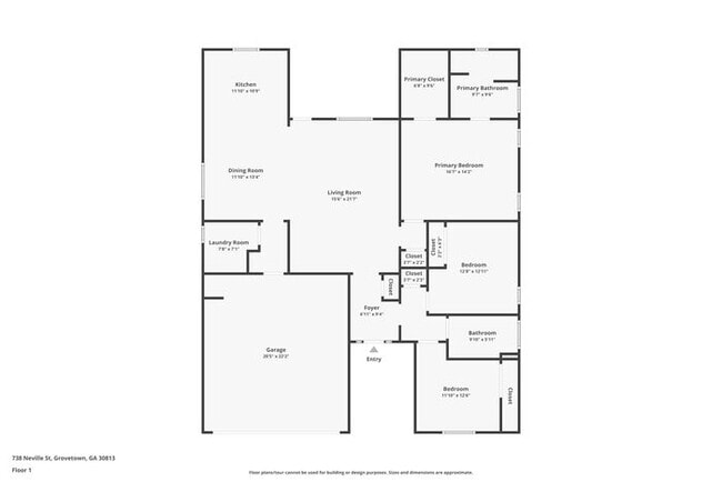 738 Neville St in Grovetown, GA - Building Photo - Building Photo
