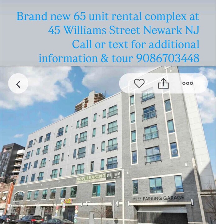 45 William St in Newark, NJ - Building Photo