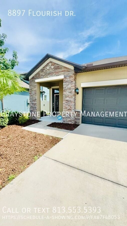 property at 8897 Flourish Dr.