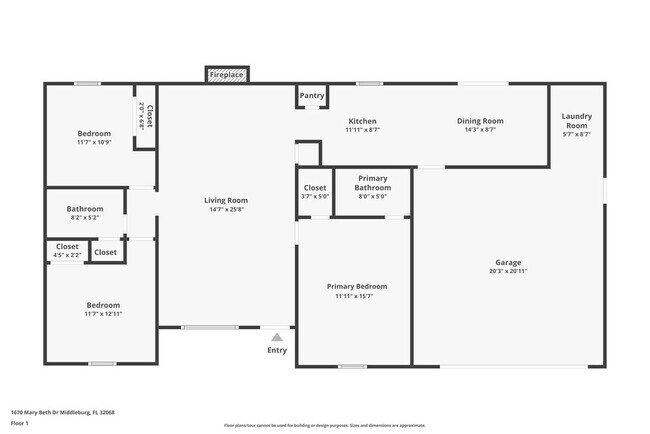 1670 Mary Beth Dr in Middleburg, FL - Building Photo - Building Photo