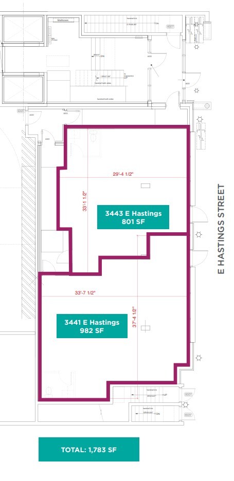 Residences at the Narrows in Vancouver, BC - Building Photo - Floor Plan