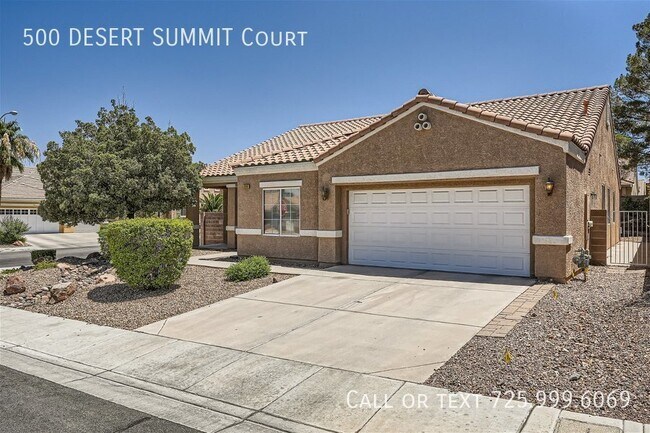 500 Desert Summit Ct in Henderson, NV - Building Photo - Building Photo