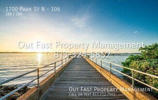 1700 Park St N, Unit 106 in St. Petersburg, FL - Building Photo