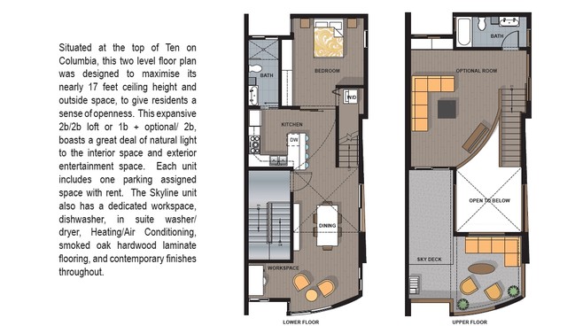 Ten on Columbia in San Diego, CA - Building Photo - Floor Plan