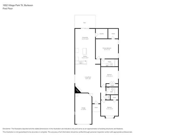 1852 Village Park Trail in Burleson, TX - Building Photo - Building Photo