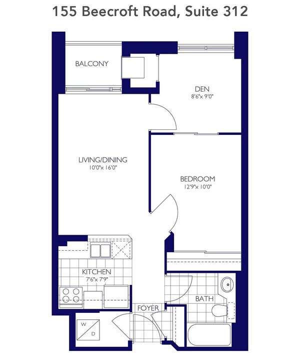 155 Beecroft Rd in Toronto, ON - Building Photo