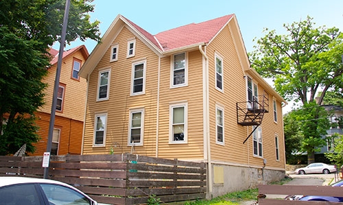 Quisling Houses (11 & 15 West) in Madison, WI - Building Photo