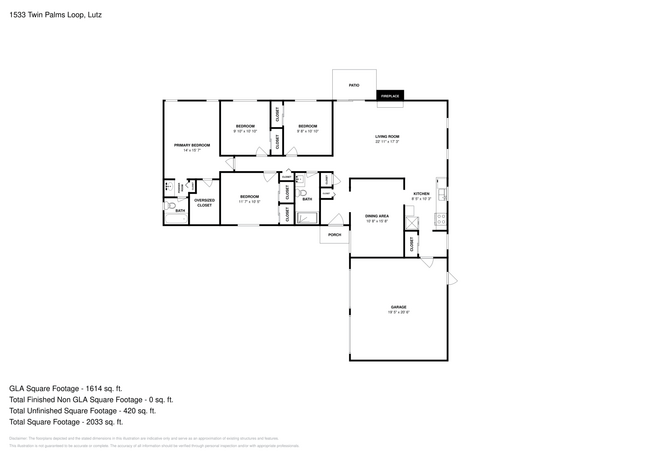 1533 Twin Palms Loop in Lutz, FL - Building Photo - Building Photo