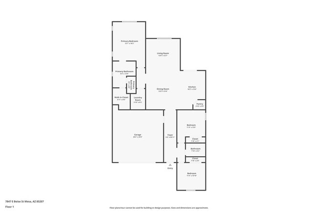 7847 E Boise St in Mesa, AZ - Building Photo - Building Photo