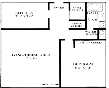 Hanover Square Apartments in Baltimore, MD - Building Photo - Floor Plan