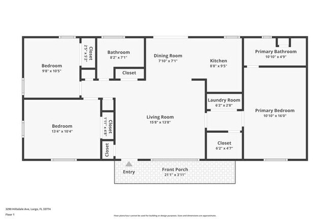 3290 Hillsdale Ave in Largo, FL - Foto de edificio - Building Photo