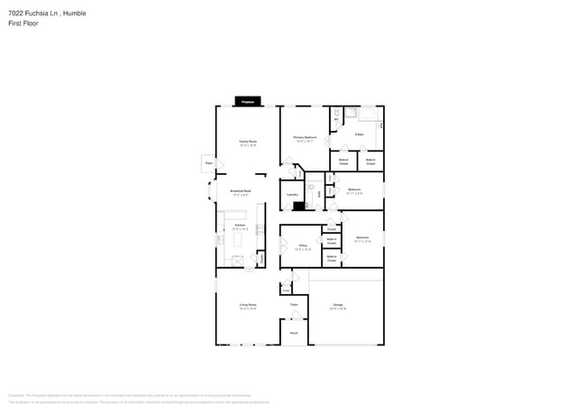 7022 Fuchsia Ln in Humble, TX - Building Photo - Building Photo