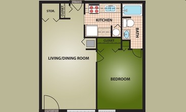 Bedford Village in Bedford, KY - Building Photo - Floor Plan