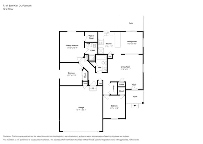 7787 Barn Owl Dr in Fountain, CO - Building Photo - Building Photo