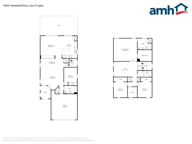 19554 Timberbluff Dr in Land O Lakes, FL - Foto de edificio - Building Photo