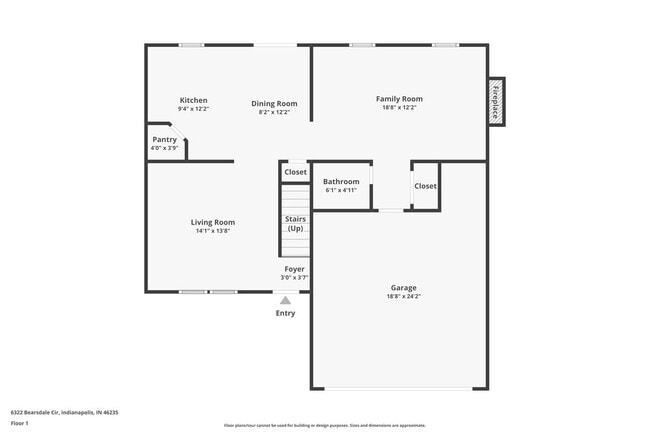 6322 Bearsdale Cir in Indianapolis, IN - Building Photo - Building Photo
