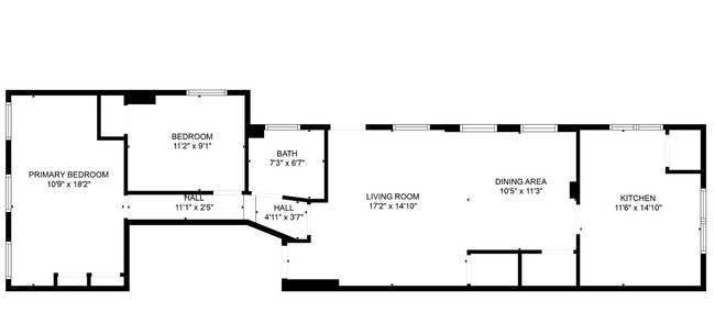 121 E Washington St in West Chester, PA - Foto de edificio - Building Photo