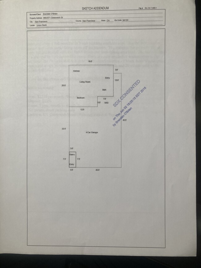 873 Greenwich St, Unit 873 Greenwich Street in San Francisco, CA - Building Photo - Building Photo