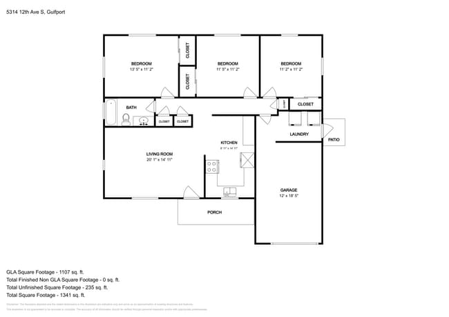 5314 12th Ave S in Gulfport, FL - Building Photo - Building Photo