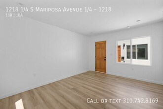 1218 1/4 S Mariposa Ave in Los Angeles, CA - Building Photo - Building Photo