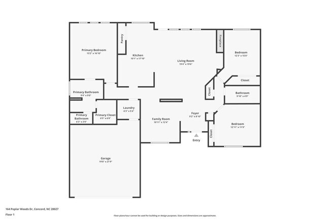 164 Poplar Woods Dr in Concord, NC - Building Photo - Building Photo