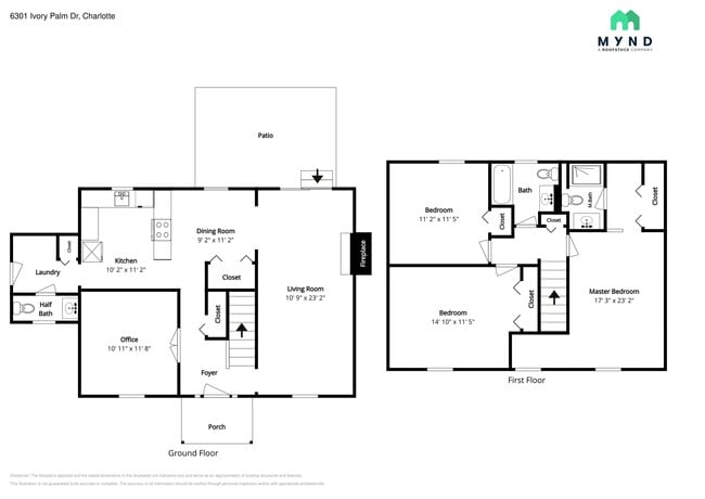 6301 Ivory Palm Dr in Charlotte, NC - Foto de edificio - Building Photo