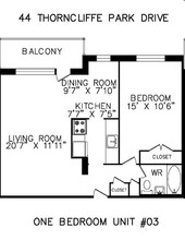 Daleside Court in Toronto, ON - Building Photo - Floor Plan