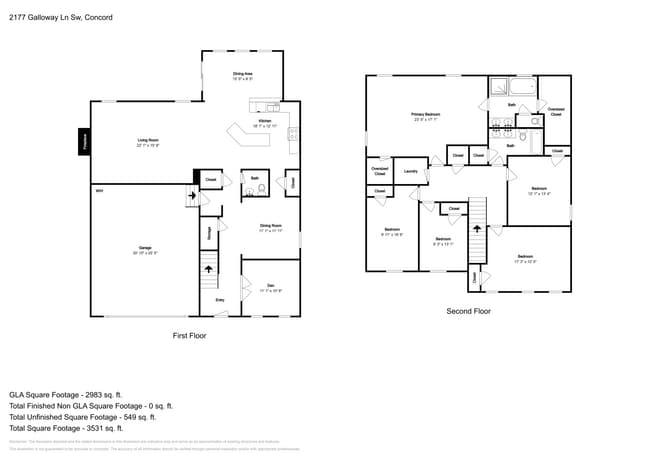 2177 Galloway Lane Southwest in Concord, NC - Building Photo - Building Photo