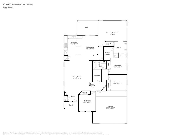 15164 W Adams St in Goodyear, AZ - Foto de edificio - Building Photo