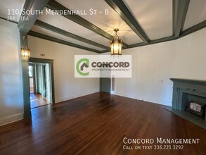 110 S Mendenhall St-Unit -B in Greensboro, NC - Foto de edificio - Building Photo