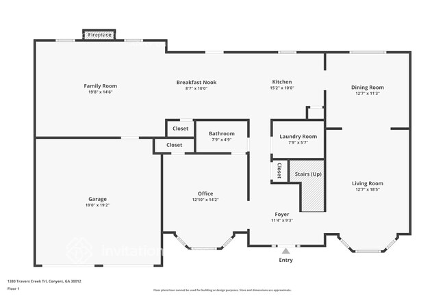 1380 Travers Creek Trail in Conyers, GA - Foto de edificio - Building Photo