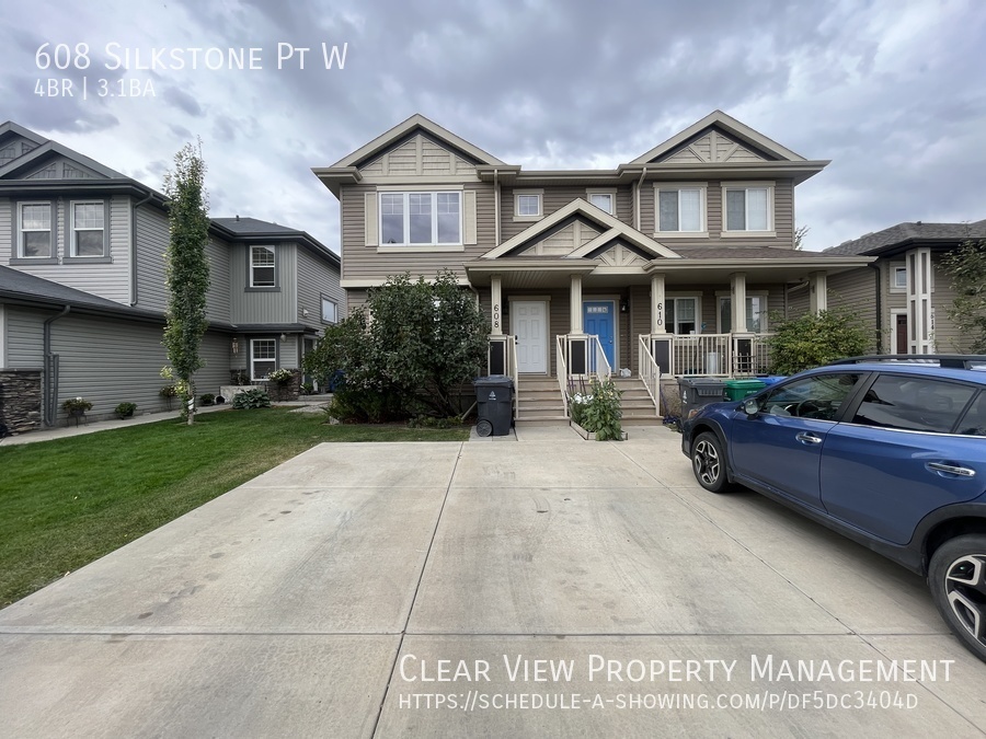 608 Silkstone Point W in Lethbridge, AB - Building Photo