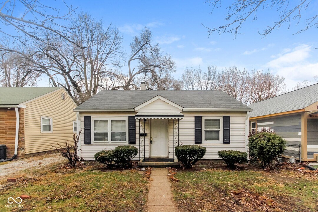 Two Bedroom Bungalow in Indianapolis, IN - Building Photo