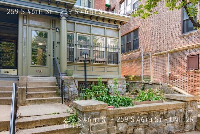 259 S 46th St, Unit Unit 2R in Philadelphia, PA - Building Photo - Building Photo