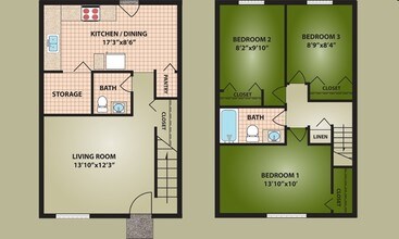 Carrollton Village Apartments in Carrollton, KY - Building Photo - Floor Plan
