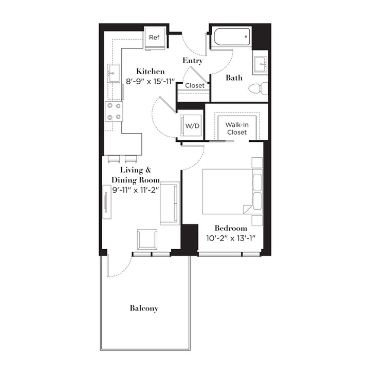 205 S Peoria St-Unit -#1815 in Chicago, IL - Building Photo