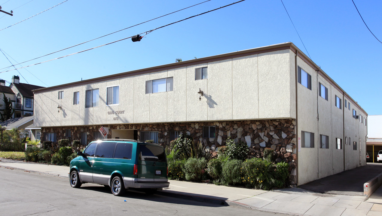 Ohio Court in Long Beach, CA - Foto de edificio