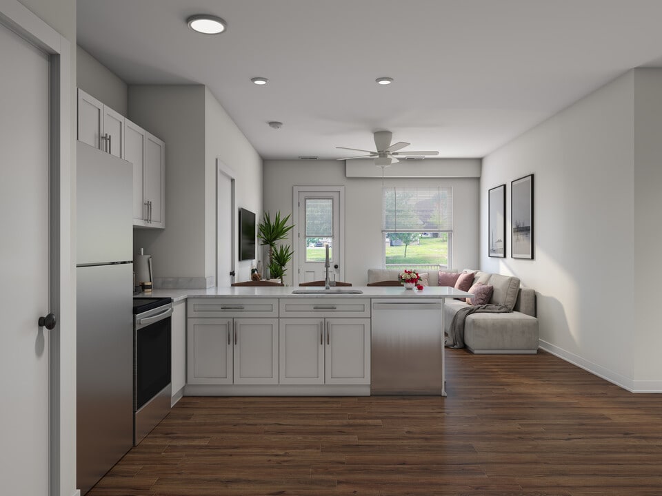 Bishop Pond Residences Apartments in Indianapolis, IN - Building Photo