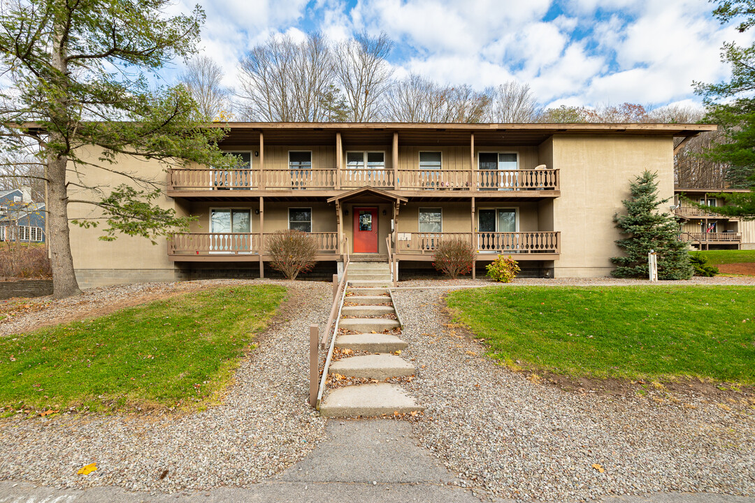 Swiss Chalet Apartments in Palmyra, NY - Foto de edificio