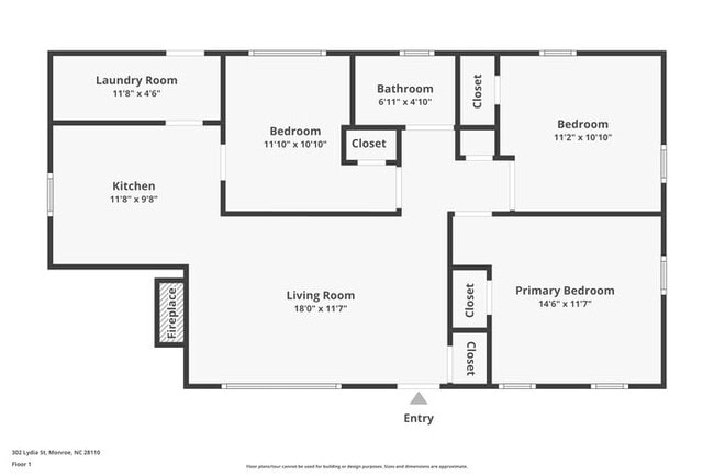 302 Lydia St in Monroe, NC - Building Photo - Building Photo
