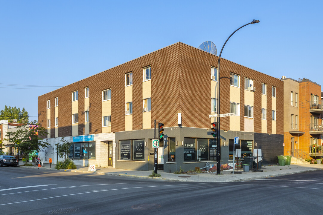 551-555 Saint-Zotique Rue E in Montréal, QC - Building Photo