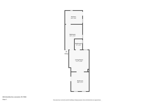 833 Columbia Ave-Unit -Apt. 1 in Lancaster, PA - Building Photo - Building Photo