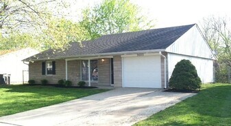 3665 Ashway Dr in Indianapolis, IN - Building Photo