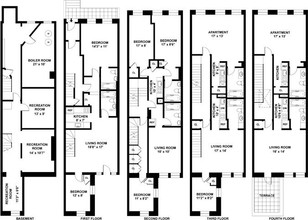 26 W 95th St in New York, NY - Foto de edificio - Floor Plan