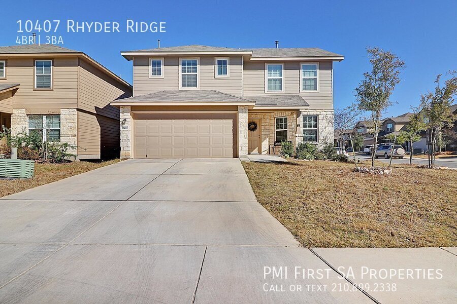 10407 Rhyder Ridge in San Antonio, TX - Building Photo