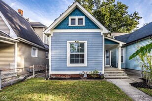 1624 Fletcher Ave in Indianapolis, IN - Building Photo