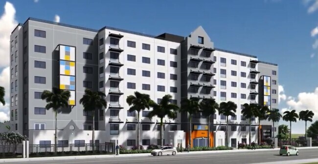 Edison Towers - 55+ Active Senior Living in Miami, FL - Building Photo - Building Photo