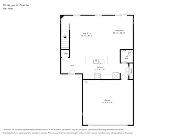 1831 Hooper Court in Charlotte, NC - Foto de edificio - Building Photo