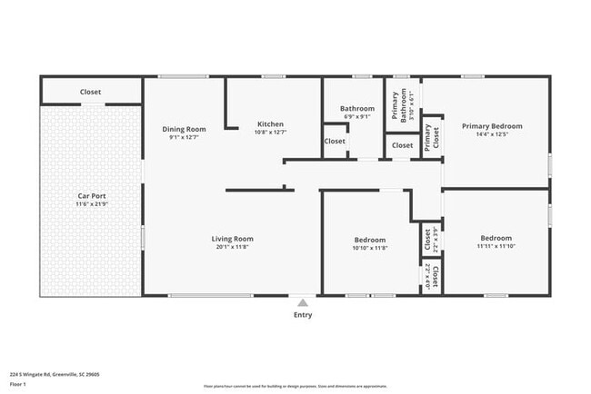 224 S Wingate Rd in Greenville, SC - Foto de edificio - Building Photo